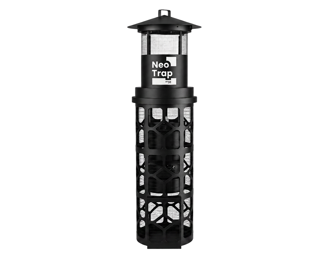 NeoTrap device — chemical-free mosquito capture and surveillance unit